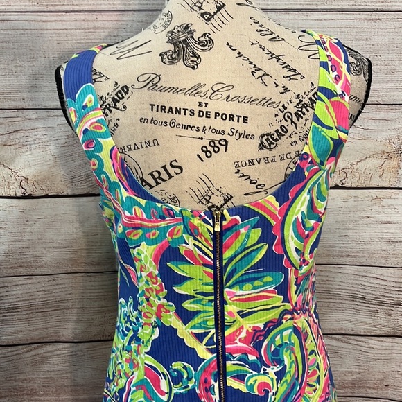 Lilly Pulitzer Multicolor Tropical Dress - Picture 6 of 14
